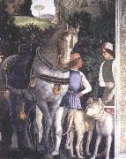 Andrea Mantegna ludovico ii gonzag moter sin son Spain oil painting artist